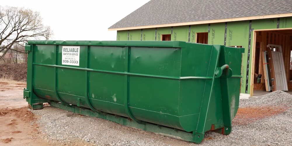 20 yard roll-off dumpster